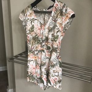 Floral romper